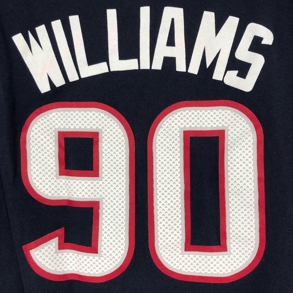 Vintage NFL Houston Texans #90 Mario Williams Reebok T-Shirt SZ Lg Unisex - Picture 3 of 6